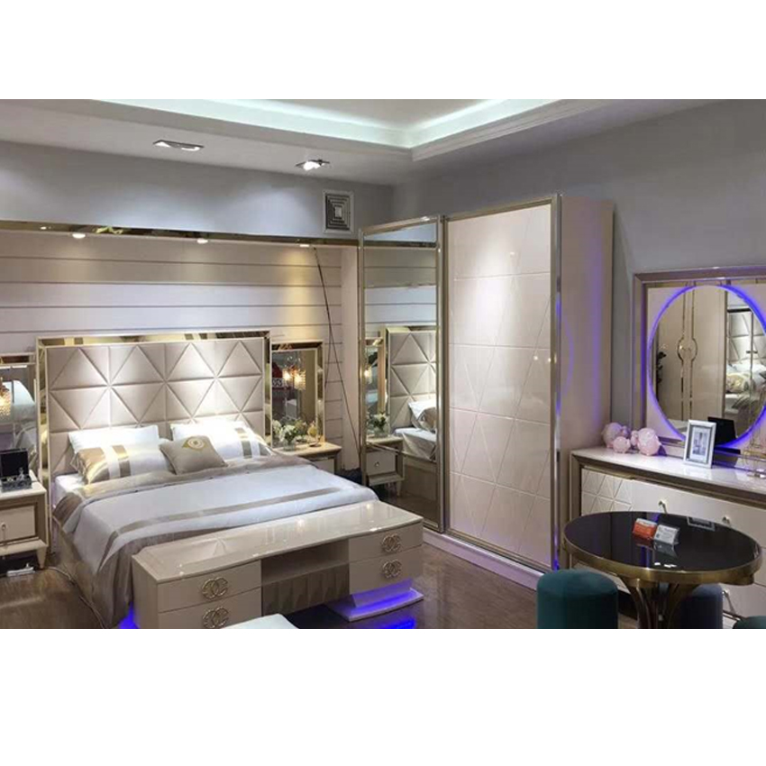 Современная роскошная домашняя мебель для спальни из Фошань Гуанчжоу