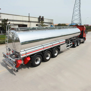 Nuevo y Popular Semirremolque Cisterna de Acero Inoxidable de 40000-60000 Litros, 3 Ejes, Neumáticos 12R22.5, Manual, 6x4, a Gasolina, en Venta - Product Image 6