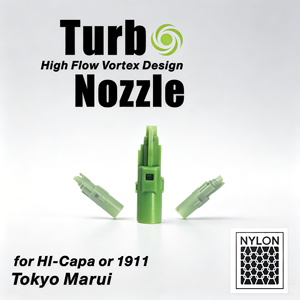 Boquilla de aire Turbo GBB para HiCapa 1911, diseño de vórtice de alto flujo, compatible con pistolas de gas Tokyo Marui <span class=keywords><strong>serie</strong></span> 1911 - Product Image 1