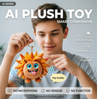 Porte-clés en peluche portable Nano AI, figurine audacieuse, breloque pour sac de sport, décoration d'équipement sportif