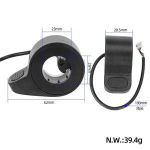 Accélérateur à pouce noir pour trottinette électrique M365 Clone, levier de contrôle de vitesse de remplacement pour M365 Clone, accélérateur au doigt - Product Image 3