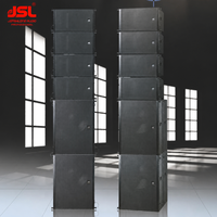LA-110 Haut-parleur passif professionnel Line Array 10 pouces 300W en contreplaqué de bouleau pour systèmes de sonorisation de scène et événements en direct