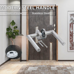 Cozy Home OEM Factory Direct Supply Modern Lever Handle Split <b>Brushed</b> 304 Stainless Steel <b>Window</b> Lever Handle Security CH Door - Product Image 2