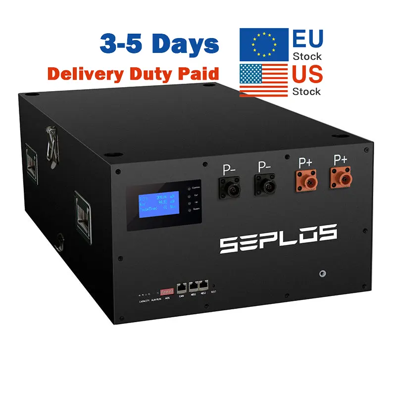 Vente chaude EU US stock 48V 280Ah 15KW boîtier de batterie de banque d'alimentation bricolage pour boîte vide de batterie lifepo4