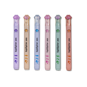 6PCS sáng tô sáng cho Kisd người lớn viết trơn tru vẽ huỳnh quang bút tùy chỉnh Highlighter đánh dấu Bộ - Product Image 1