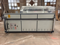 Presse à membrane sous vide pour portes d'armoires de cuisine, machine de menuiserie, modèle Green Giant, très vendue en Chine, 21KW, garantie 1 an