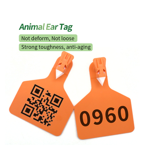 YTET019 étiquettes d'oreille de bétail et de porc a intégré le codage laser matériel de TPU gestion animale de 80x60mm - Product Image 6