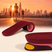 Semelles Confortables pour la Marche, Ultra Douces, Respirantes, avec Soutien de la Voûte Plantaire et Absorption des Chocs, Inserts de Chaussures pour Voyages, Travail, Hommes et Femmes