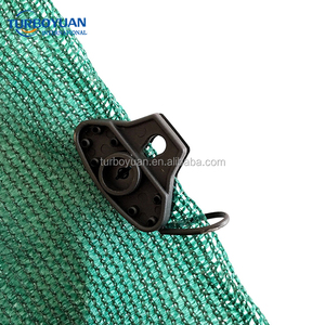 Pince de fixation <span class=keywords><strong>pour</strong></span> bâche et toile d'ombrage (Noir 47x35mm PP vierge résistant aux UV) <span class=keywords><strong>pour</strong></span> filet anti-grêle agricole - Product Image 6