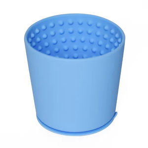 Cuencos lentos de silicona personalizados de alta calidad para perros, cuenco de cubo de comida lenta para mascotas de alta capacidad con alfombrilla pulida 2 en 1 - Product Image 4