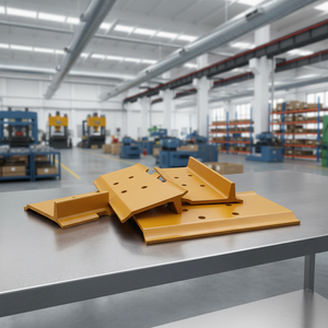 Excavadora sobre orugas, zapato de pista, mini excavadoras d6c, montaje de zapatos de pista de goma d4d d6 d6c d9r d20 320b d375 pc200 - Product Image 2