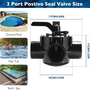 <span class=keywords><strong>Accesorios</strong></span> para Piscina, Válvulas de Retención y Desviación de 3 Puertos con Sellado Positivo para <span class=keywords><strong>Piscinas</strong></span> y Spas Jandy - Product Image 2