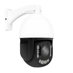 6MP IP67 extérieur CCTV AI détection de véhicule humain Audio bidirectionnel 5X Zoom optique PoE IP sécurité Mini caméra PTZ - Product Image 4
