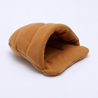 Coussin pour chien de petite et moyenne taille en stock, sac de couchage pour chat, tanière pour animaux de compagnie, chaude et respirante