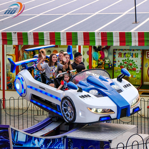 Nuevo Modelo Moderno de Juego de Parque de Atracciones: Coche Volador con Pista para Niños - Product Image 4