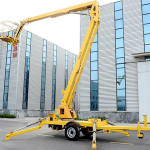 Elevador de araña para hombre de 10m-20m, elevador de araña remolcable, elevador de araña articulado con orugas para trabajo aéreo - Product Image 5