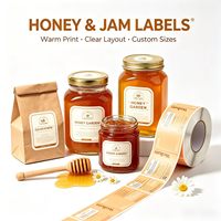 Étiquettes personnalisées en vinyle adhésif imperméable, impression dorée, autocollants ronds avec logo