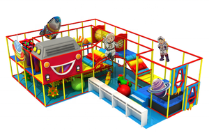 신규 디자인 소프트 플레이 장난감 테마파크 실내 소규모 놀이터 놀이 시설 키즈 플레이하우스 아기 미끄럼틀 - Product Image 2