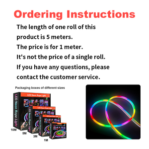 Strisce <span class=keywords><strong>LED</strong></span> Neon RGBIC QM con Controllo APP Smart, 5V USB, Impermeabili IP67, Kit Completo <span class=keywords><strong>per</strong></span> Sala Giochi e Insegne al Neon - Product Image 3
