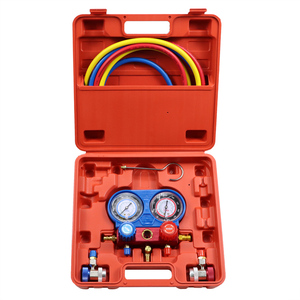 Manifold Meteran <span class=keywords><strong>Gas</strong></span> Dingin Umum, Sistem Pendingin Udara Mobil R134a Manifold Meteran Refrigerant - Product Image 3