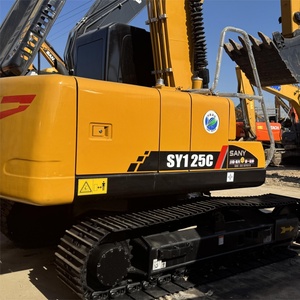 Prix bas, économie de carburant, excavatrice compacte d'occasion, engin de terrassement, Sany Sy125c, excavatrice d'occasion, fabrication chinoise - Product Image 4