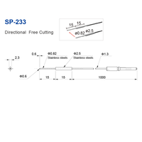 Sonde de détection de présence/absence à fibre optique ultra-fine, micro-sonde de fibre optique de remplacement pour FU-32