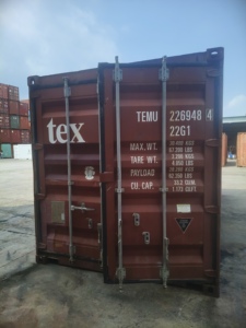 Conteneur sec Tex de 20 pieds, capacité de 33,2 m³ pour le transport de marchandises - Product Image 1