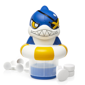 Innovador Dispensador de Cloro Automático con Forma de Tiburón para Piscinas, Desinfección y Mantenimiento de Piscinas - Product Image 1