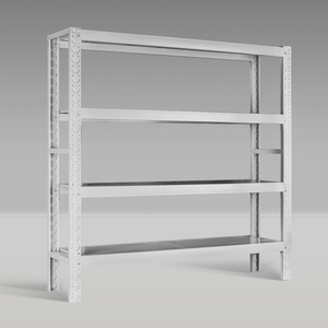 מדפי סופרמרקט מוצרי פלדה לאחסון ואחסון יעיל עבור בטיחות ויציבות - Product Image 1