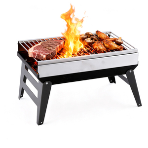 Churrasqueira a Carvão Portátil para Camping, Picnics, Jardim e Festas na Praia - Product Image 3