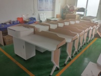 Pupitre mobile multifonctionnel en bois pour conférences, formations, podium de conférencier, plateforme portable, bureau d'école, salle de classe, style minimaliste