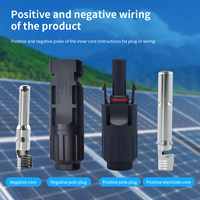 TOMZN Deux ensembles de connecteurs solaires 1000V 32A pour panneaux photovoltaïques, boîtier de raccordement, onduleur, étanche et anti-fusible