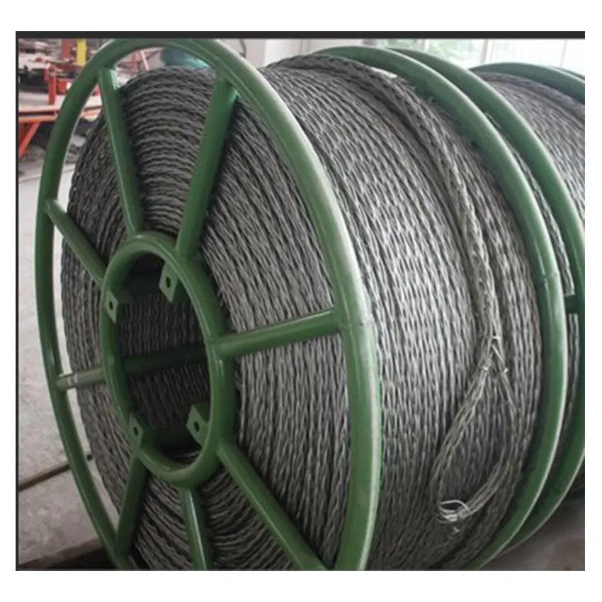 Electric galvanized 12 14 16 20 gauge GI steel wire iron rope