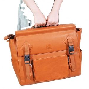 Sac à appareil photo reflex numérique étanche pour voyage d'affaires, sac à caméra vidéo, sac à appareil photo en cuir tendance, best-seller de l'usine BSCI - Product Image 3