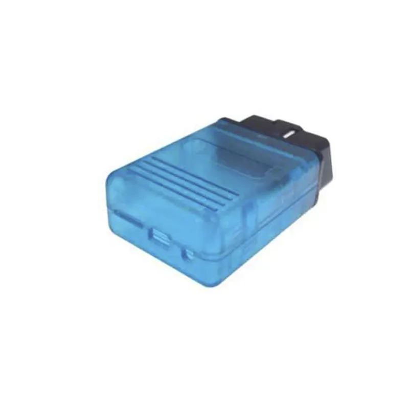 Sadece konut hiçbir PCB, ABS OBD muhafaza J1962 ELM327 için SD kart yuvası değiştirme ile ELM327 şeffaf konut kabuk durumda