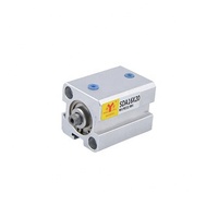 Cylindre pneumatique micro compact SDA16x20, haute précision, mini cylindre à air SDA 16x20, double action, pour l'automatisation électronique