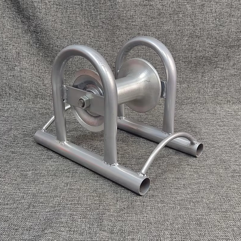 <strong>Wire</strong> Drawing Pulley <strong>Cable</strong> <strong>Guide</strong> <strong>Cable</strong> <strong>Guide</strong> Laying Roller for <strong>Underground</strong> <strong>Cable</strong> Installation Pulling Roller