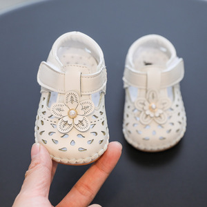 Nouvelles sandales d'été pour bébé, style princesse, semelle souple, anti-chute, pour bébés de 0 à 1 an, garçons et filles, nouveau-nés - Product Image 4