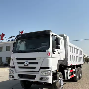 Camion benne Howo d'occasion RHD Camion benne 40 tonnes Euro 2 Diesel 6x4 Camion lourd 400hp pour l'extraction de sable et de pierre - Product Image 5