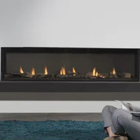 Quemador Inteligente de Bioetanol de 36 Pulgadas, Chimenea Eléctrica de Alcohol, Quemador Eléctrico para Chimenea de Bioetanol