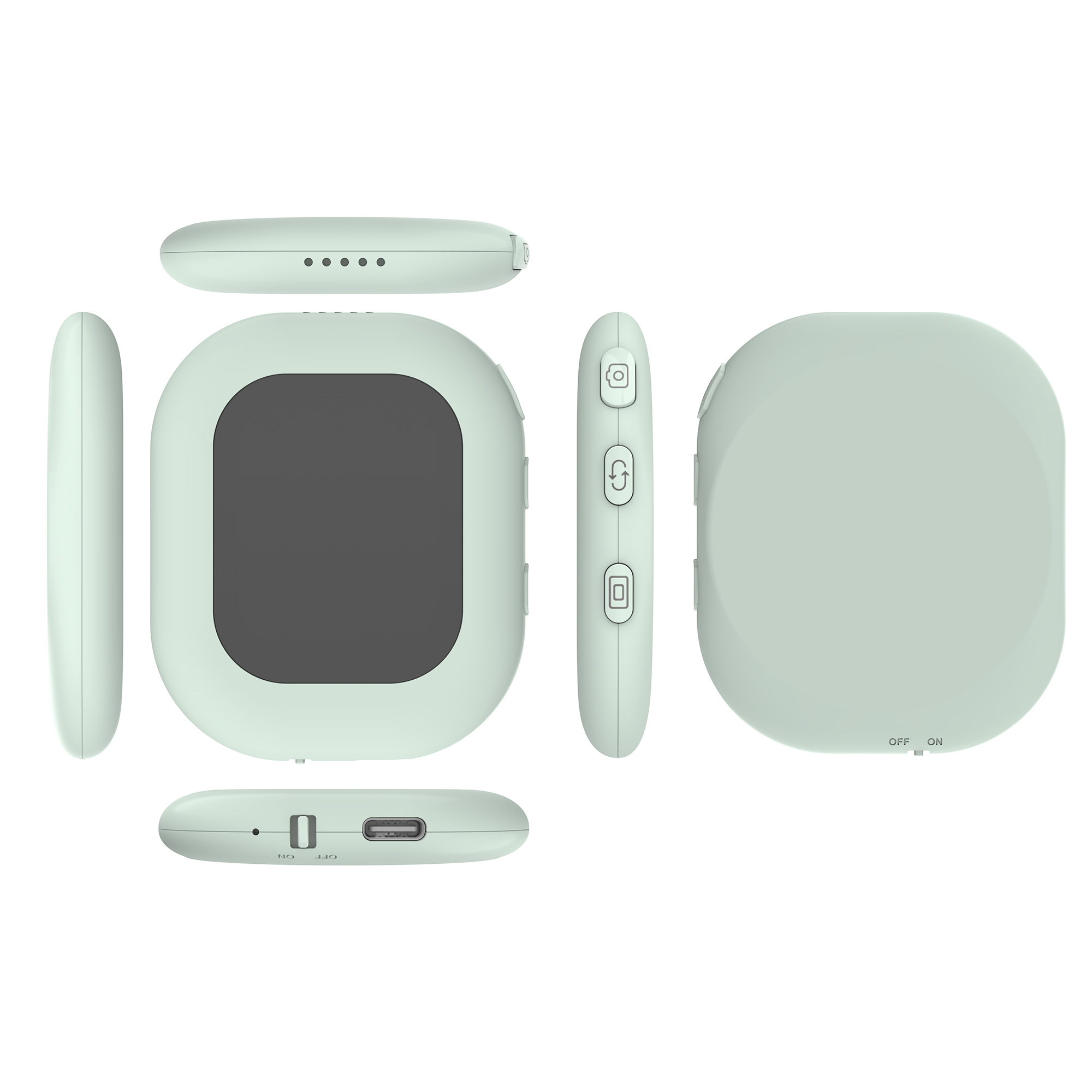 <strong>2026</strong> New Magnetic Screen-Sharing Selfie <strong>Monitor</strong> Screen <strong>2.0</strong>-inch Display RK-X40Y Model Compact Candy-Colored