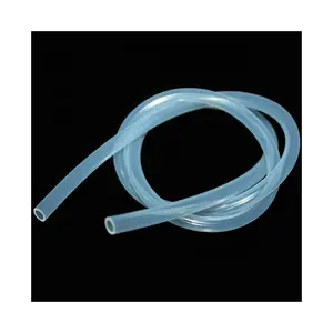 China wholesale high temperature silicone tube 4 mm x 8 mm waterproof silicone rubber tubing