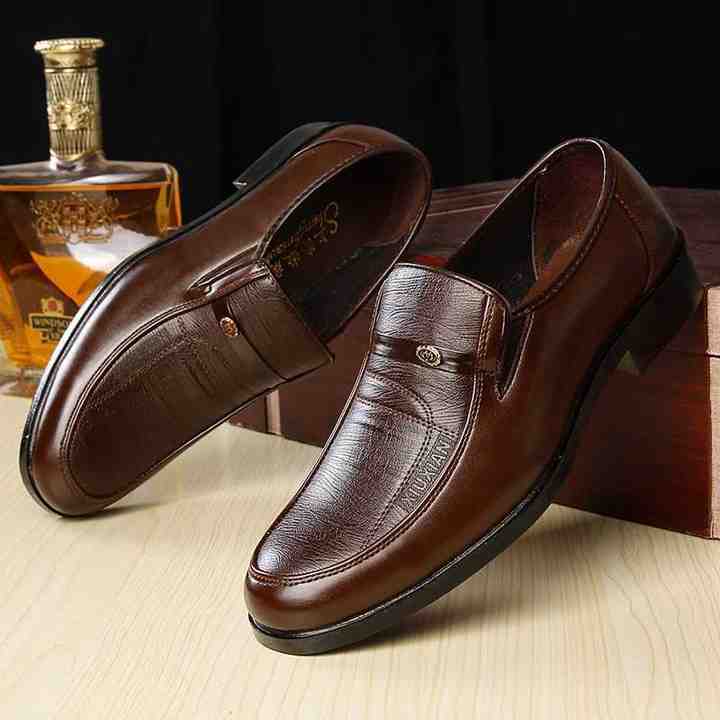 Men's Carved Business Formal Leather Shoes main image 1