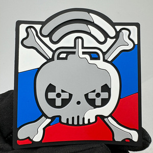 Listo para Enviar: <span class=keywords><strong>Telescopio</strong></span> Resistente al Agua con Logotipo Personalizado y Brazalete de PVC Frankenstein, Insignia de Goma 3D para Mochilas Tácticas y Gorras - Product Image 3