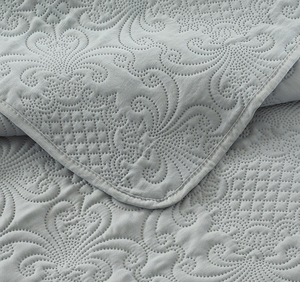 Easy Care Polyester <strong>Quilted</strong> Bedspread <strong>Throw</strong> Over Large Sofa Bed Cover Blanket - Product Image 6