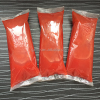 Remplisseuse automatique de sachets de crème liquide de lavage de ketchup pour sauce sucrée et pâte de tomate