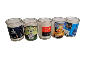 Bougie votive en verre vide pour pot Hoodoo écologique de 7 jours à utiliser avec de la cire de paraffine - Product Image 6