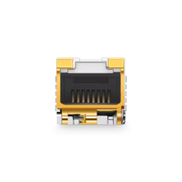 Modul Transceiver Tembaga LC SFP-10G-T-100 Kompatibel 10GBASE-T 100m/2km/10km POE TCP FTTX GPRS Berkabel SDK VCSEL DDM/DOM