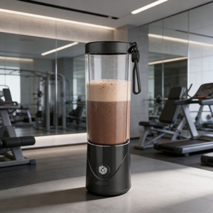 Licuadora Portátil para Auto y Exteriores, 550 ml, Manos Libres, USB, Batería de Larga Duración de 2000 mAh, Uso con un Solo Toque, Libre de BPA, 6 Cuchillas SUS304, Modo Turbo - Product Image 1