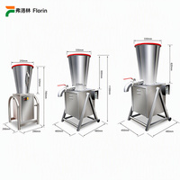 Commerciële industriële 30L groente- en fruitpers blendermachine met 304 roestvrijstalen motor, hoge productiviteit voor fruitverwerkingsbedrijven